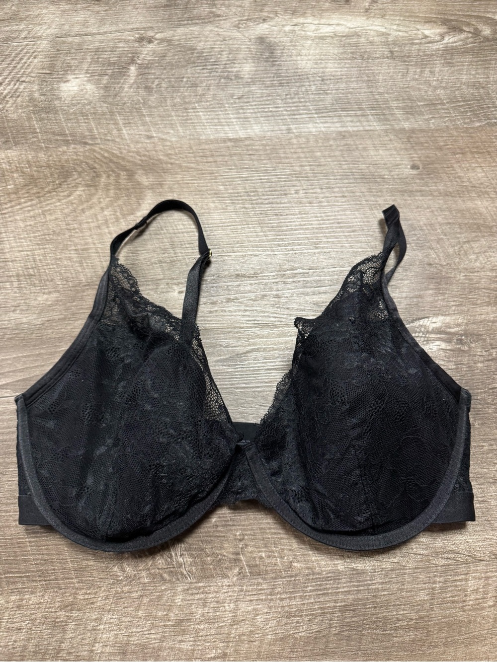 Soma Black Lace Underwire Bra
